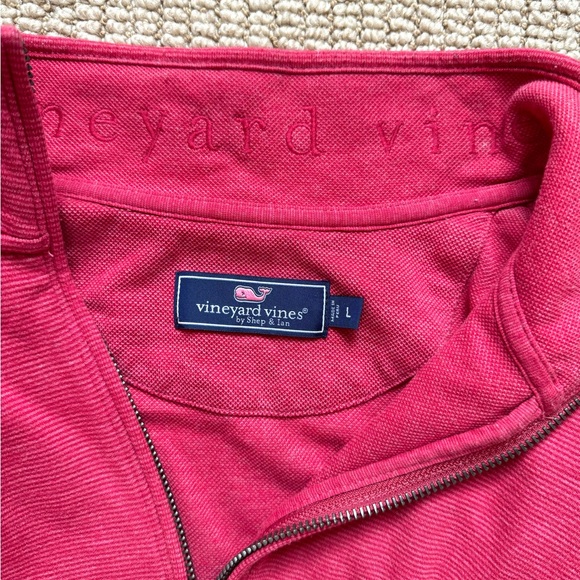 Vineyard Vines Saltwater Quarter Zip - men’s - Sailor Red - L - excellent - Picture 5 of 11